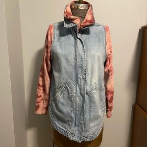 One of a kind, a upcycled casual jacket